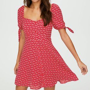 Aritzia Red Mini Dress